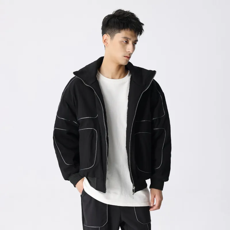 XINYINSU Puffer Jackets Unisex Black-6