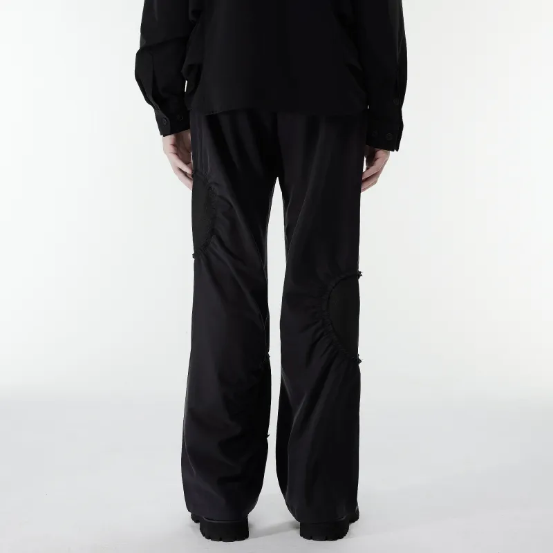 XINYINSU Wormhole Series 24FW Casual Pants Unisex Black-1