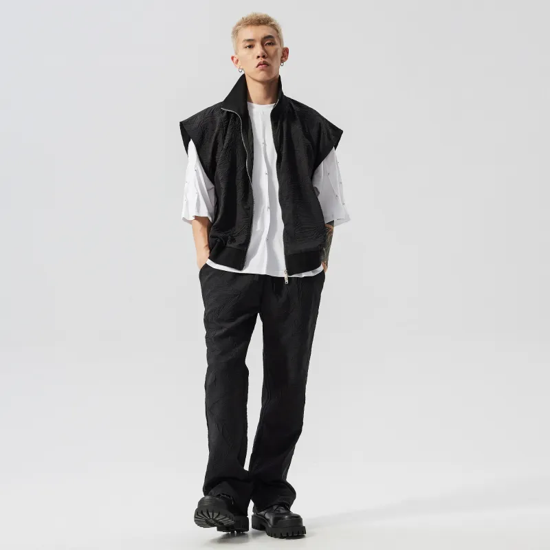 XINYINSU SS24 Casual Pants Unisex Black-6