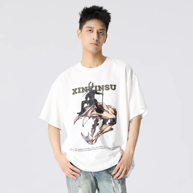 XINYINSU New Factor XINYINSU X The Strongest In History Joint Series T Shirts Unisex-3