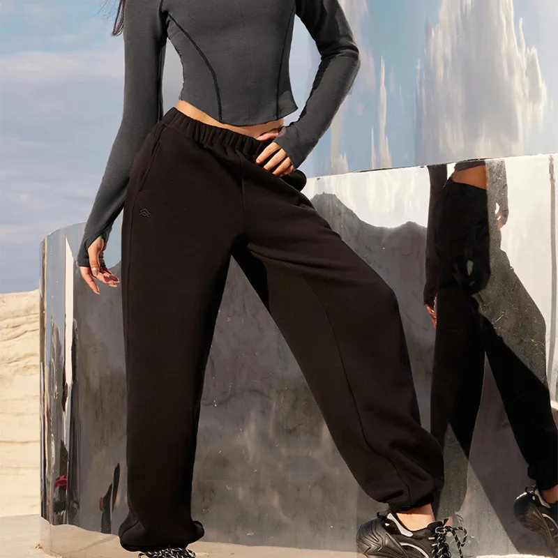 ARIA LEISURE Knitted Sports Pants Women's-1