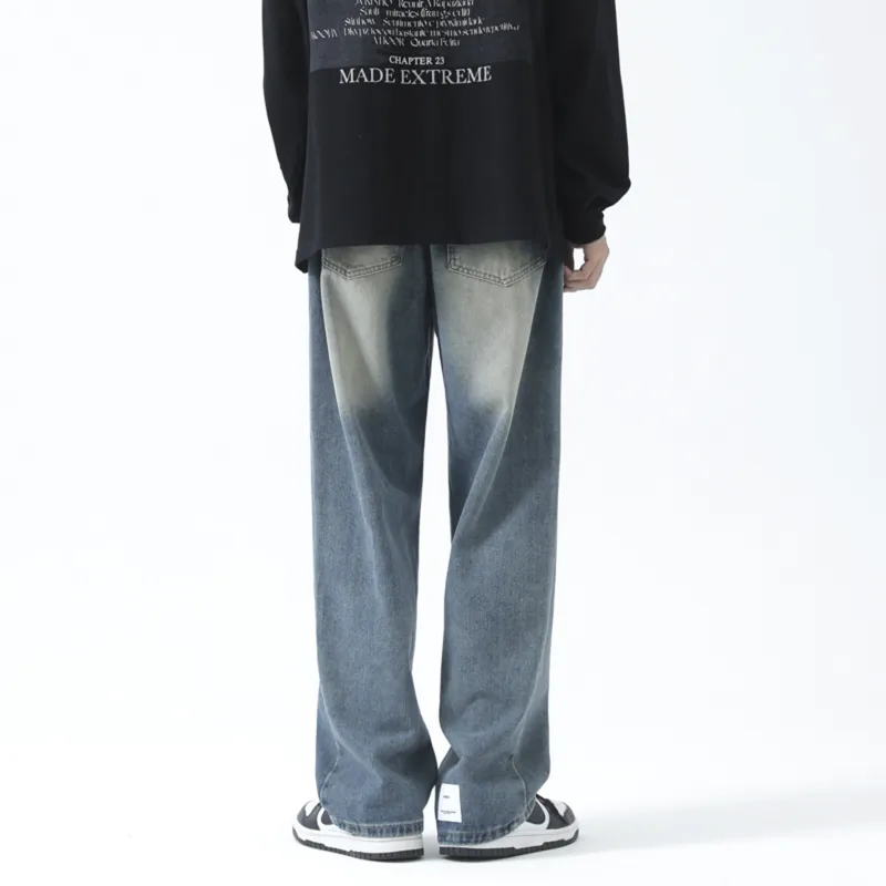 Sacrednss R Jeans Unisex Vintage Blue-2
