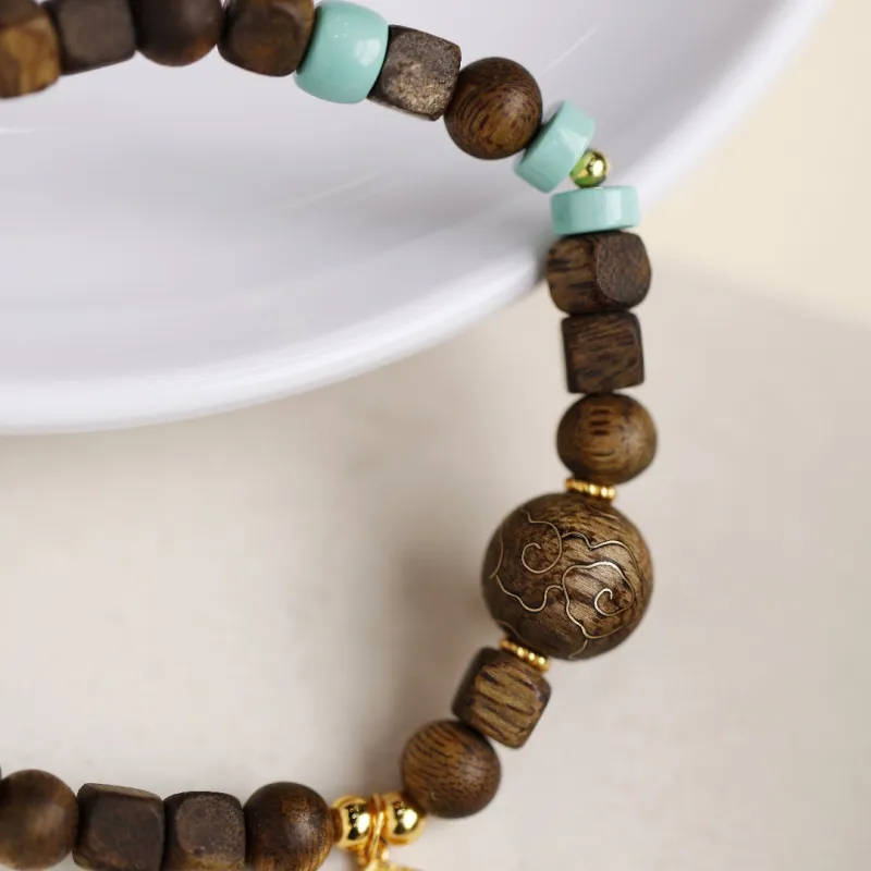 FANGYUANXIAOFU Green Kyara Bracelets Unisex-5