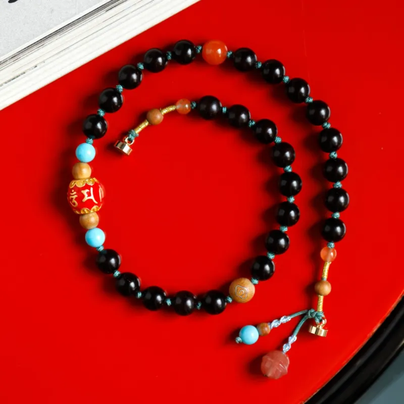 FANGYUANXIAOFU Rosewood Bracelets Women's-3
