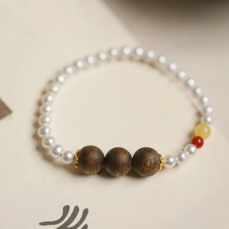 FANGYUANXIAOFU Auspicious Year Of The Snake Kyara Bracelets Unisex-1