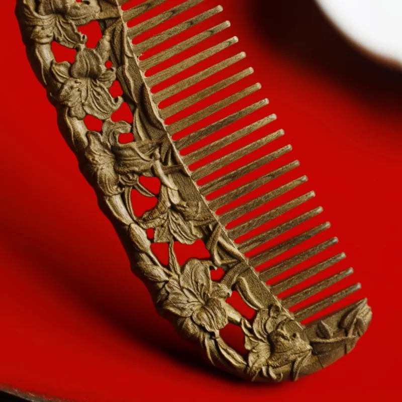 FANGYUANXIAOFU Phoebe Zhennan Wooden Comb Women's-6