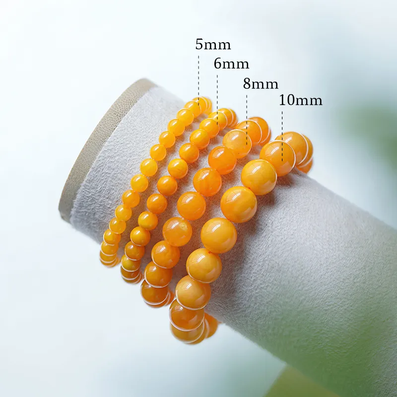 FANGYUANXIAOFU Beeswax Bracelets Women's-5