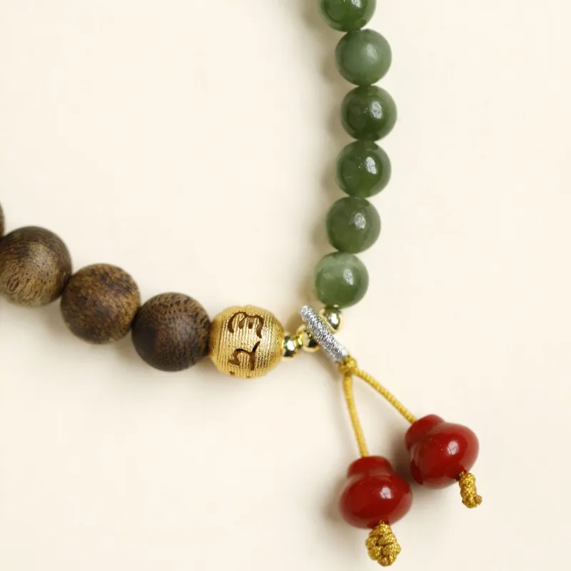 FANGYUANXIAOFU Green Kyara Bracelets Unisex-4