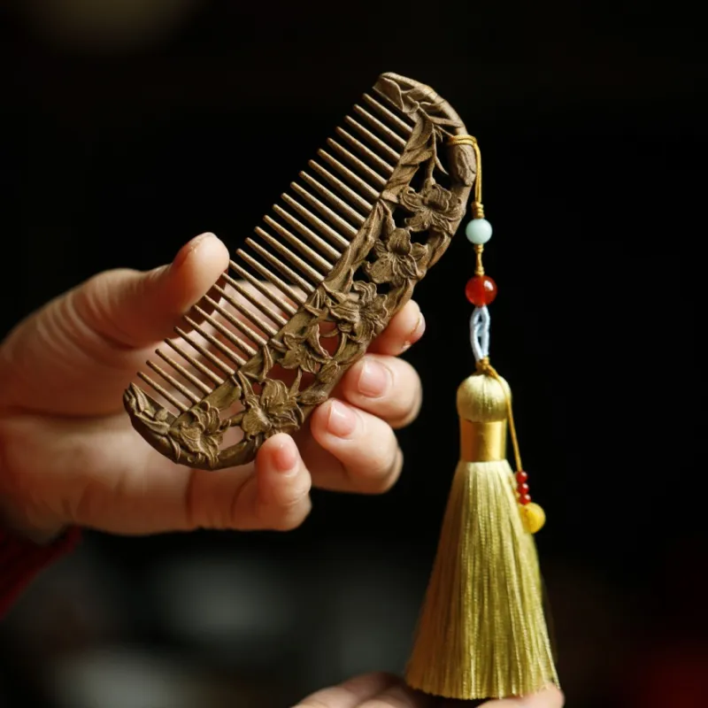 FANGYUANXIAOFU Phoebe Zhennan Wooden Comb Women's-5