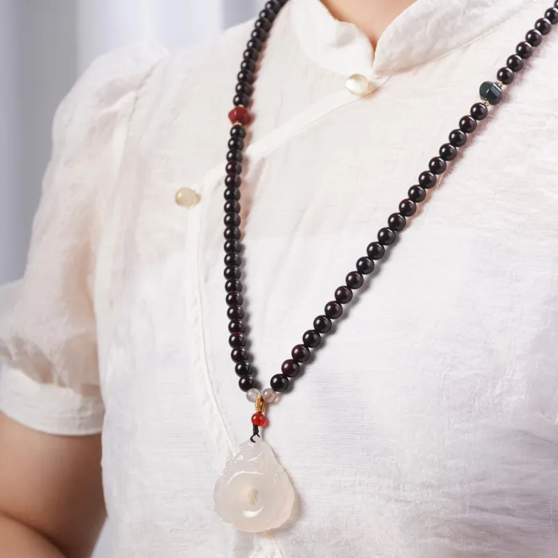 FANGYUANXIAOFU Rosewood Bracelets Unisex-6