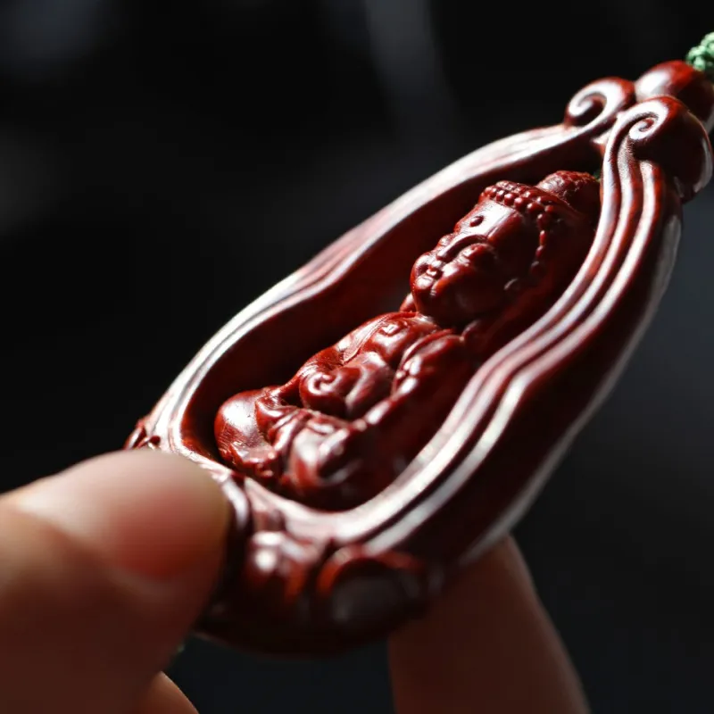 FANGYUANXIAOFU Rosewood Pendants Unisex-2