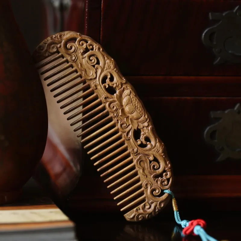 FANGYUANXIAOFU Phoebe Zhennan Wooden Comb Women's-5