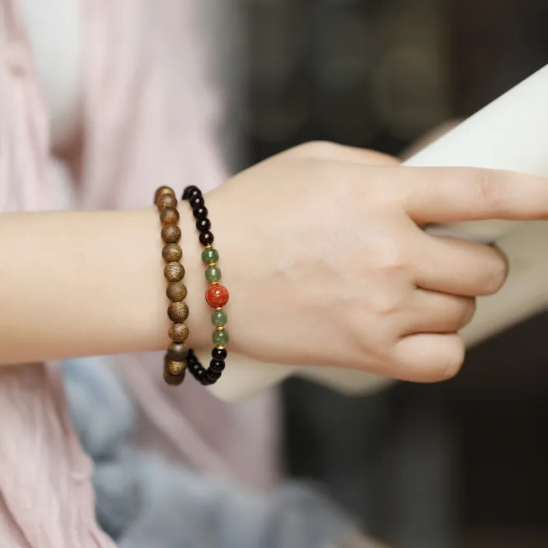 FANGYUANXIAOFU Green Kyara Bracelets Unisex-7