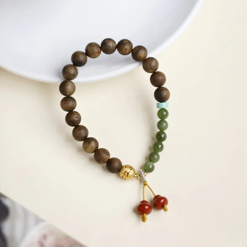 FANGYUANXIAOFU Green Kyara Bracelets Unisex-3