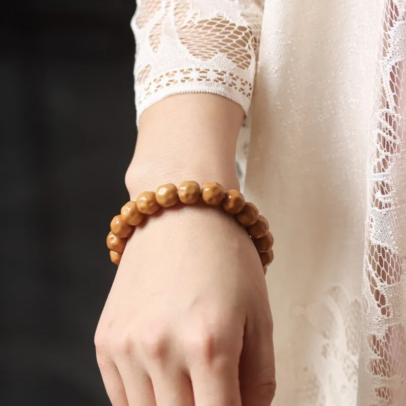 FANGYUANXIAOFU Monkey Head Walnut Bracelets Unisex-5