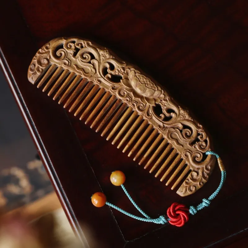 FANGYUANXIAOFU Phoebe Zhennan Wooden Comb Women's-3