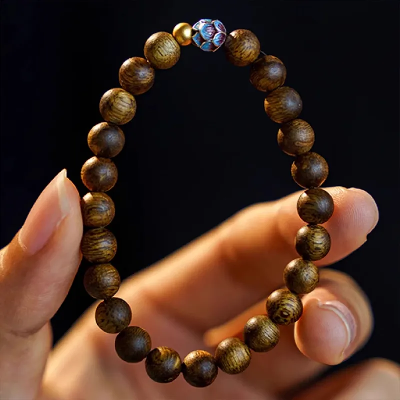 FANGYUANXIAOFU Kyara Wooden Bracelets Women's-2