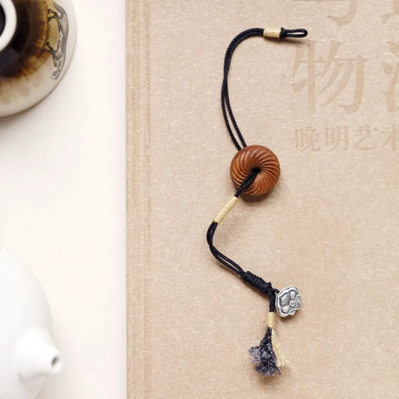FANGYUANXIAOFU Laoshan Sandalwood Fragrance Bracelets Women's-1