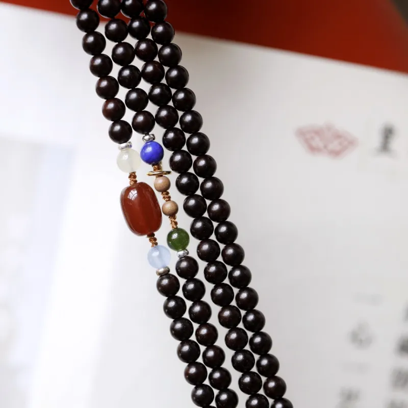 FANGYUANXIAOFU Rosewood Bracelets Women's-6