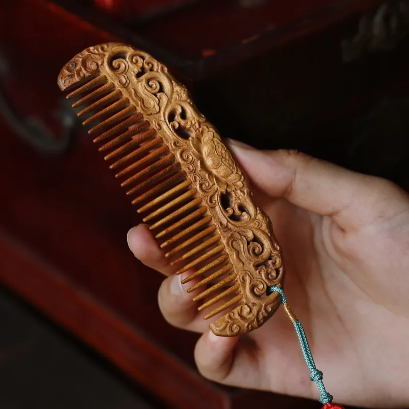 FANGYUANXIAOFU Phoebe Zhennan Wooden Comb Women's-6