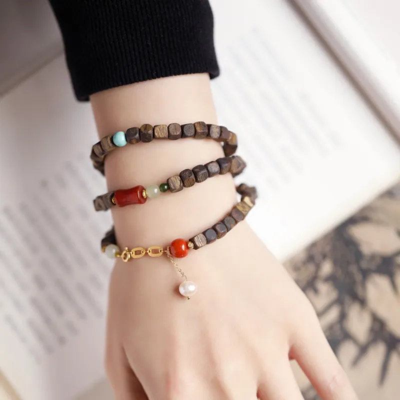 FANGYUANXIAOFU Green Kyara Bracelets Unisex-7