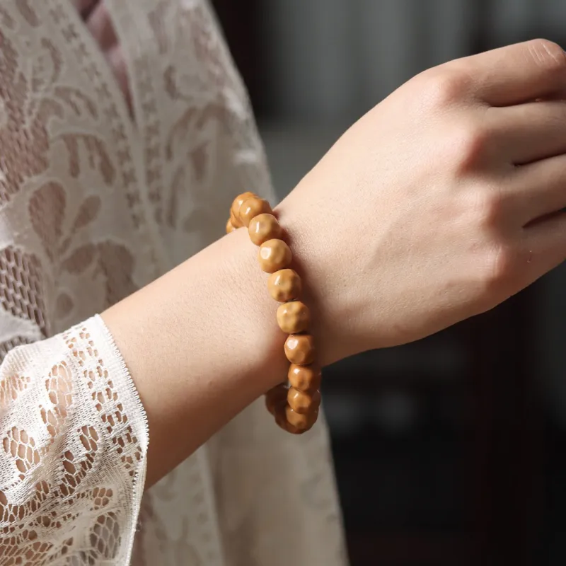 FANGYUANXIAOFU Monkey Head Walnut Bracelets Unisex-7