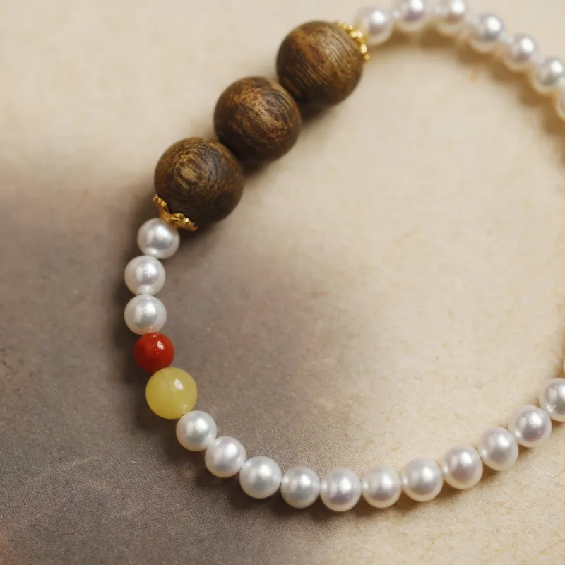 FANGYUANXIAOFU Auspicious Year Of The Snake Kyara Bracelets Unisex-5
