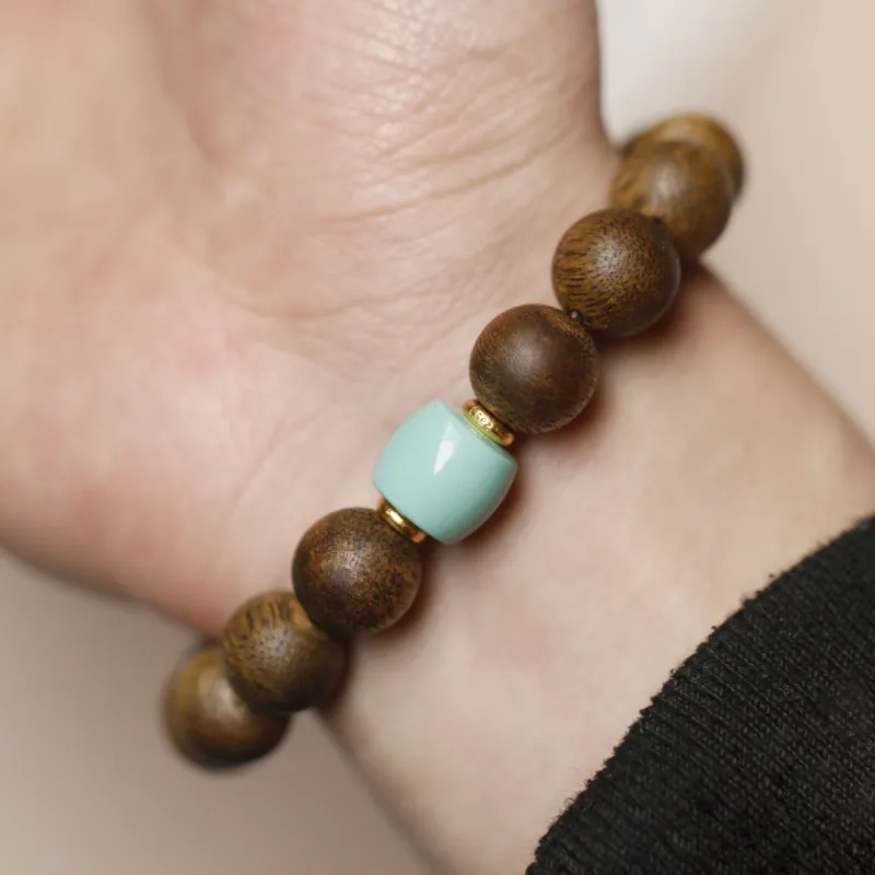 FANGYUANXIAOFU Green Kyara Bracelets Unisex-7