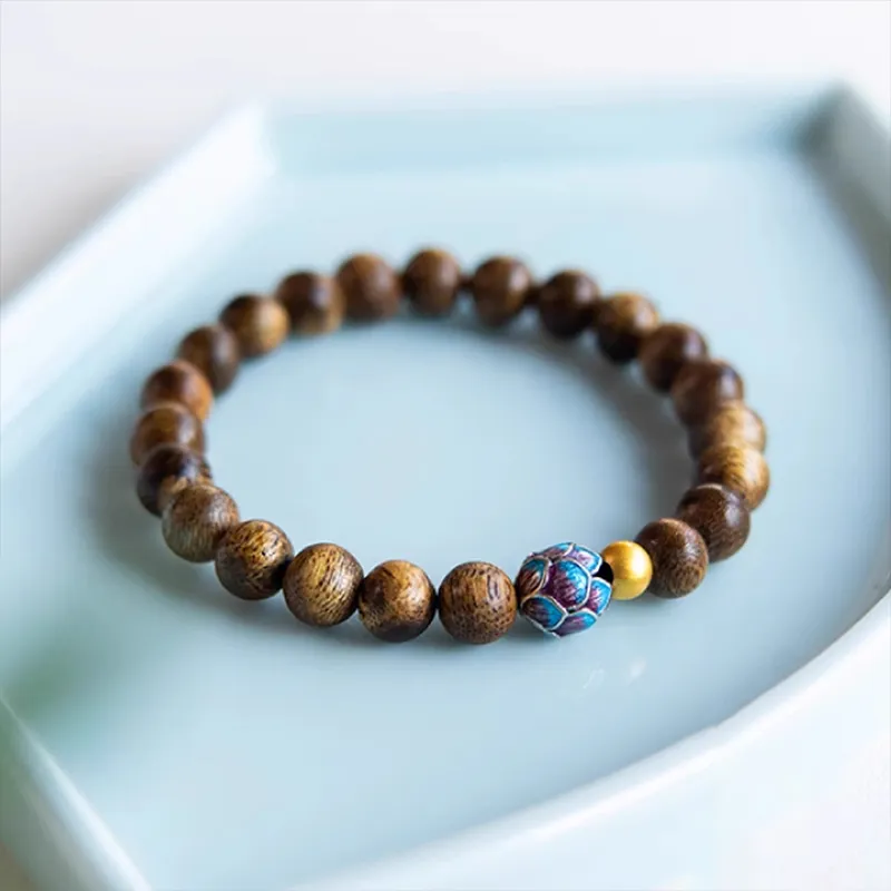 FANGYUANXIAOFU Kyara Wooden Bracelets Women's-3