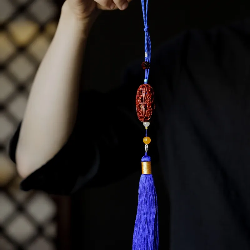 FANGYUANXIAOFU Rosewood Pendants Unisex-6