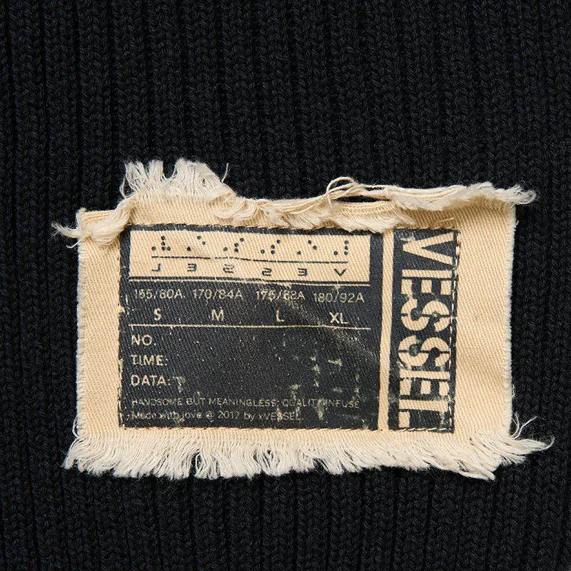 XVESSEL Sweaters Unisex Black-3
