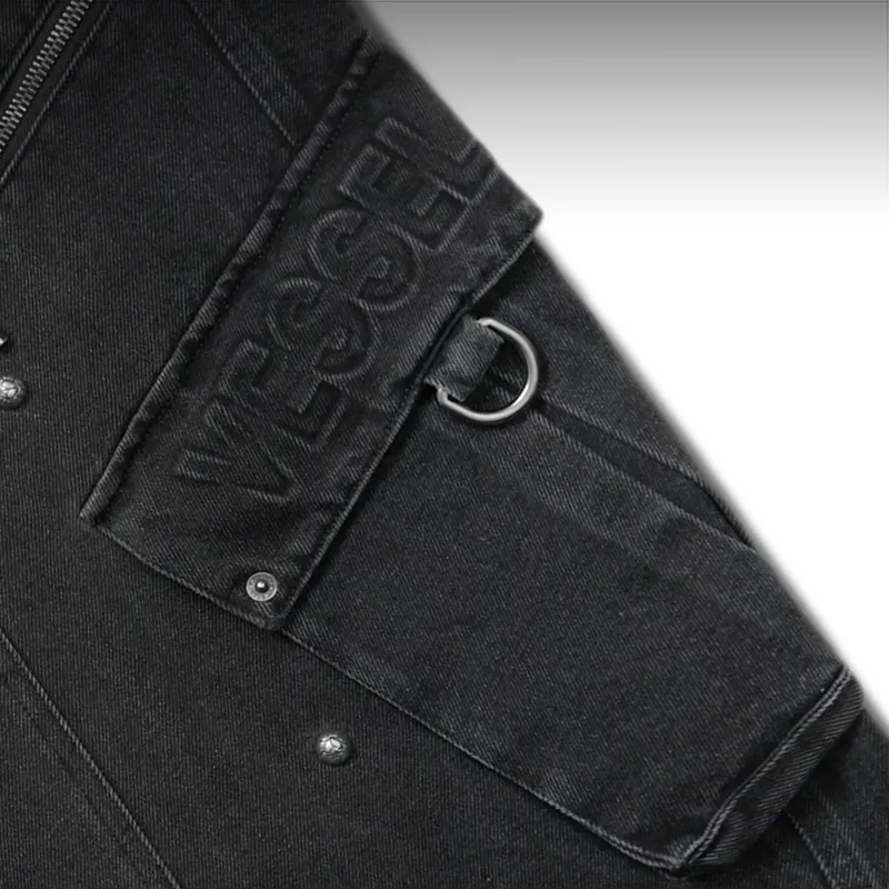 XVESSEL Jeans Unisex Black-5