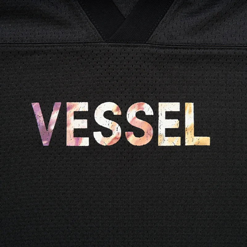 VESSEL x HUIDAOWEILAI,LIANMINGKUAN Sweatshirt Unisex Back To Future Flame Jersey-2