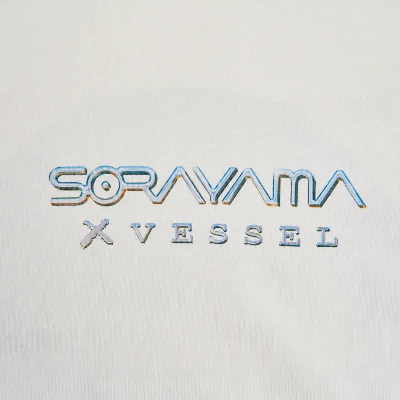 VESSEL x HajimeSorayama T Shirt Unisex White-3