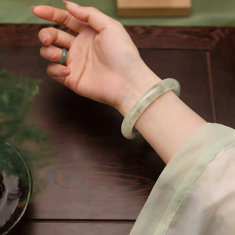STYLEJING Tianshan Jade Bangles Women's-4
