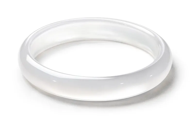 STYLEJING Chalcedony Jade Bangles Women's-1
