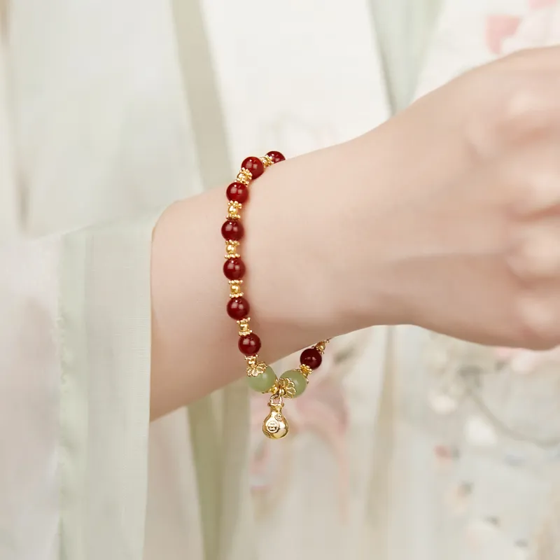 STYLEJING Alloy, Agate Bracelets Women's-1