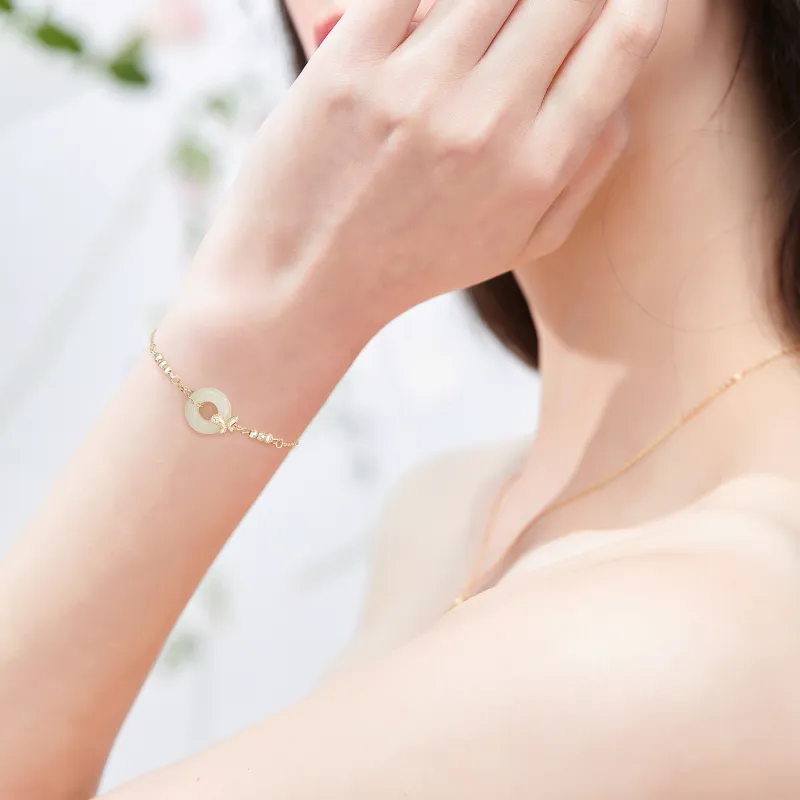STYLEJING Hetian Jade Bracelets Women's-3