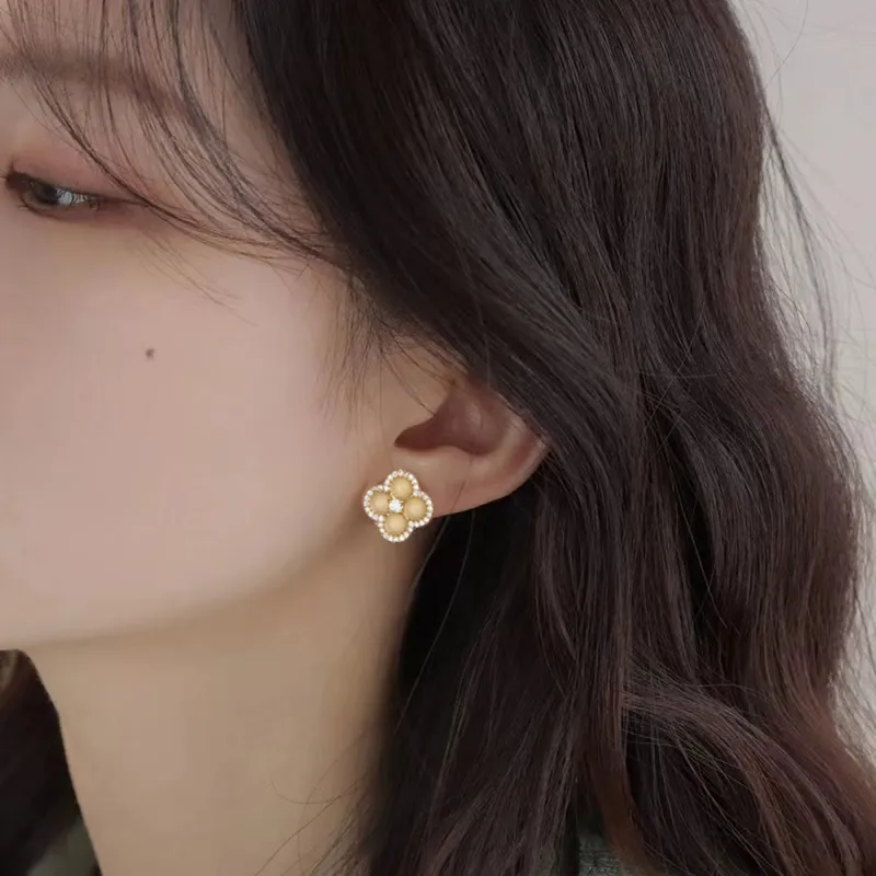 STYLEJING Stud Earrings Women's-2