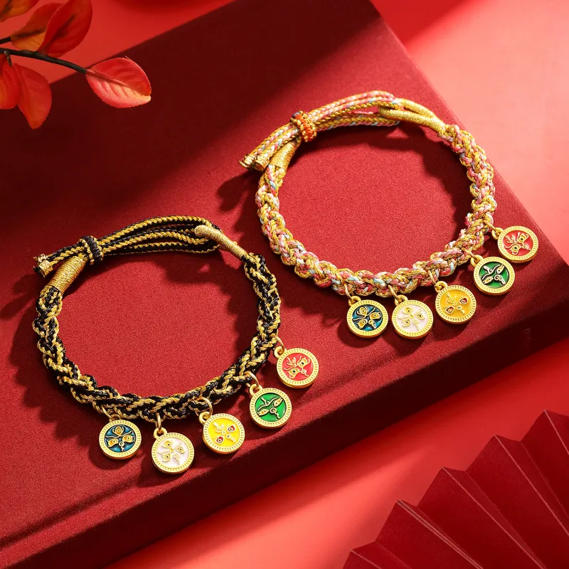 STYLEJING Oil Drip Bracelets Unisex-2