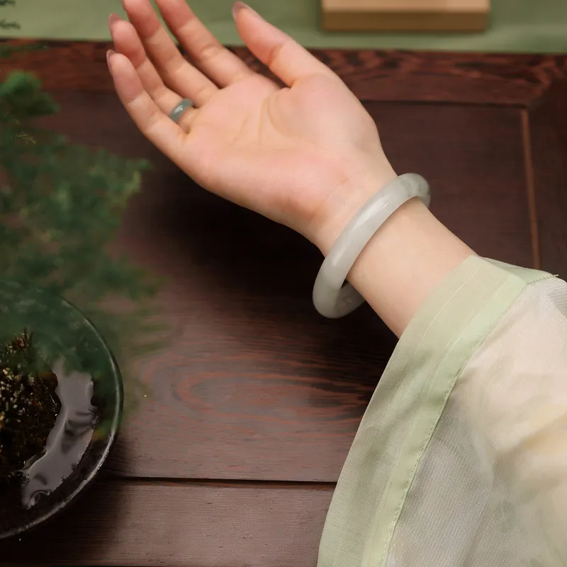 STYLEJING Tianshan Jade Bangles Women's-17