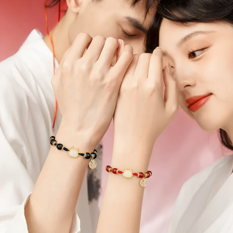 STYLEJING Agate Jade Bracelets Women's-3
