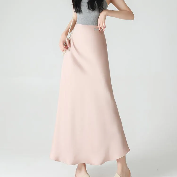 SOIE Casual Long Skirts Women's-4