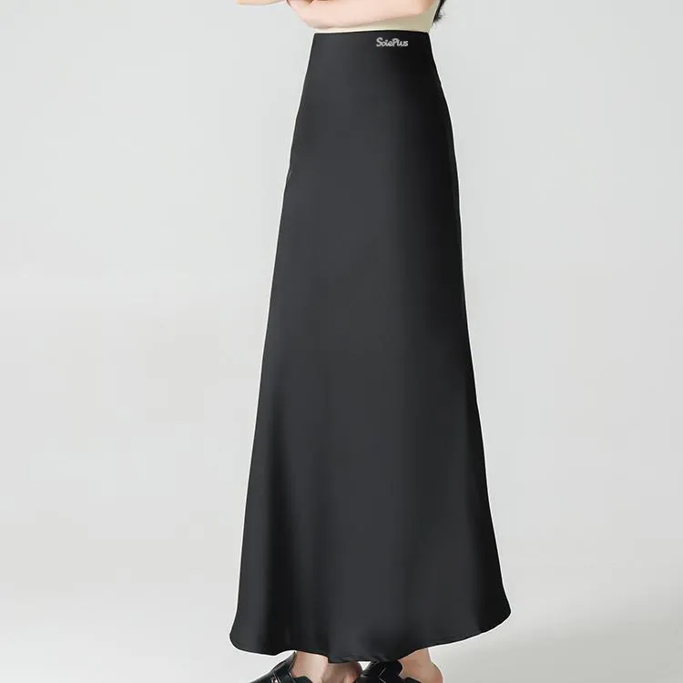SOIE Casual Long Skirts Women's-19