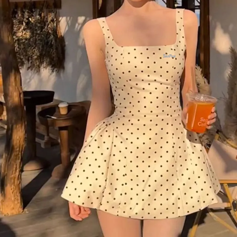 SOIE Slip Dresses Women's Apricot-2