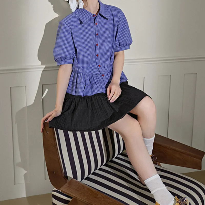 SOIE Shirts Women's Blue-4