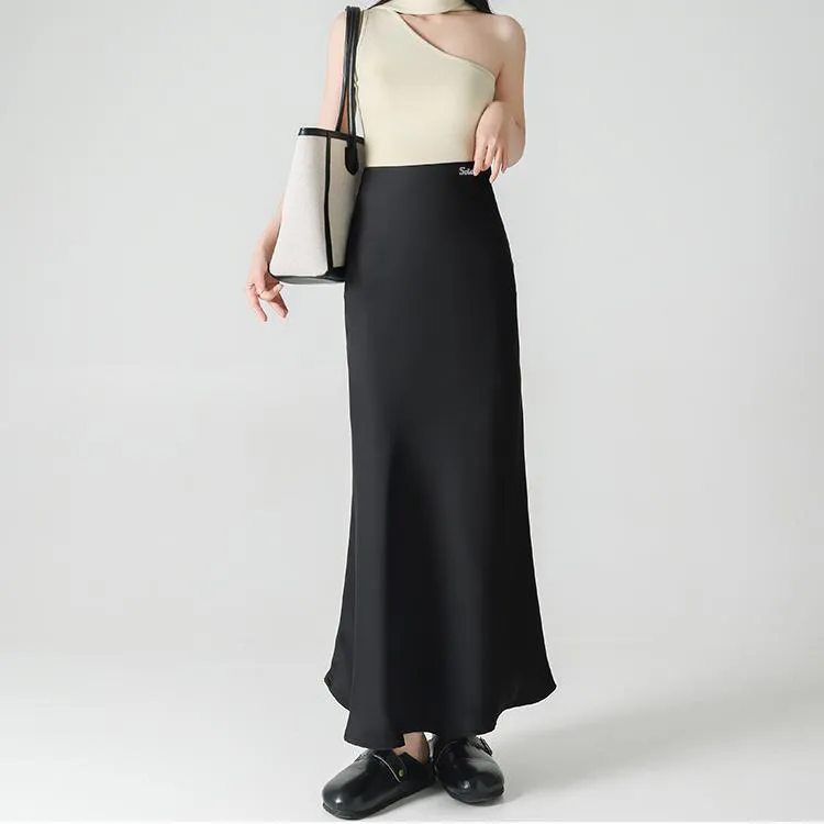 SOIE Casual Long Skirts Women's-20