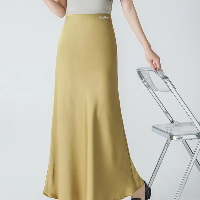 SOIE Casual Long Skirts Women's-8