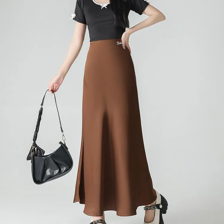 SOIE Casual Long Skirts Women's-15