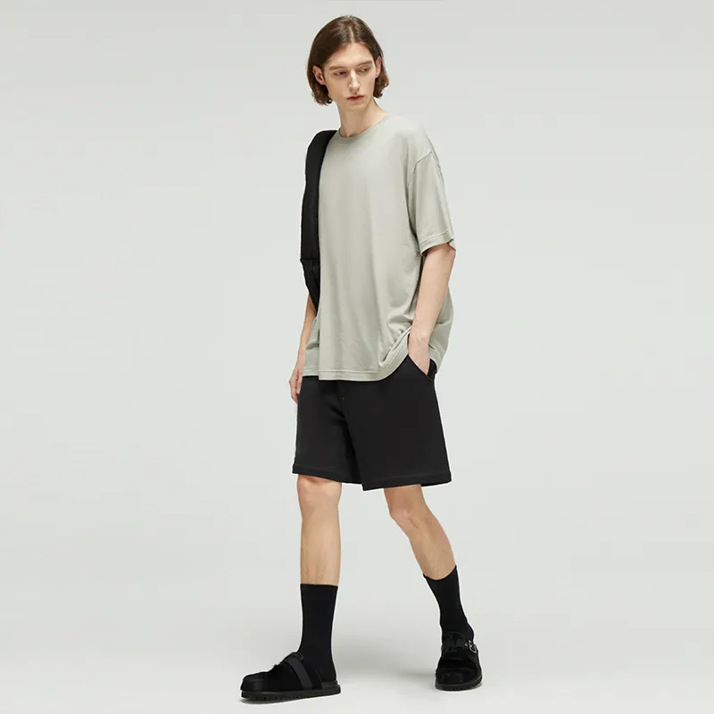 DECESOLO Casual Shorts Unisex-5
